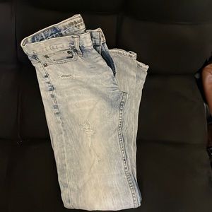 American Eagle Men’s Acid Washed Jeans - 29x34
